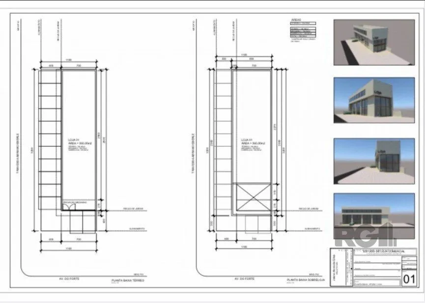 Imagem Terreno de esquina com área de 363m² localizado no bairro Vila Ipiranga em porto Alegre/RS.