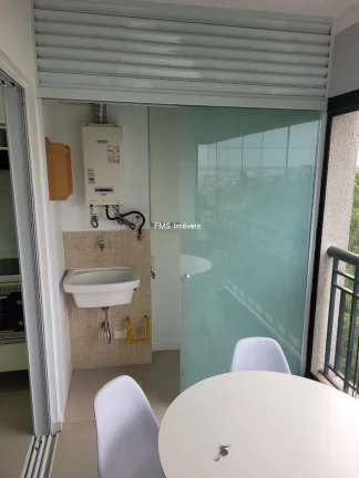 Imagem Venda de Apartamento na Vila Andrade: 1 Quarto, 2 Salas, 1 Banheiro, 1 Vaga de Garagem, 38m² - São Paulo-SP