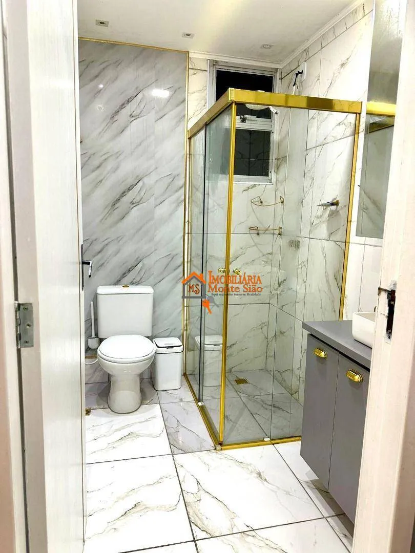 Imagem Apartamento com 2 dormitórios à venda, 52 m² por R$ 220.000,00 - Pimentas - Guarulhos/SP