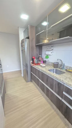 Imagem Apto 2 dorm/suíte com 65m²1 vaga de garagem Bairro Trindade.