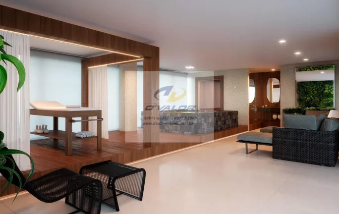 Imagem Vendo apartamentos de alto padrão na beirar mar da Praia do Seixas, com 2 e 3 qts + área de lazer de Resort