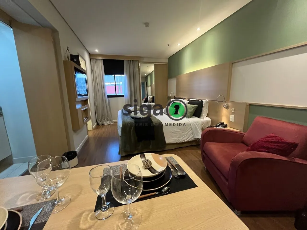Imagem Apartamento de 30m², locação por R$ 6.700 - Chacara Santo Antonio São Paulo/SP