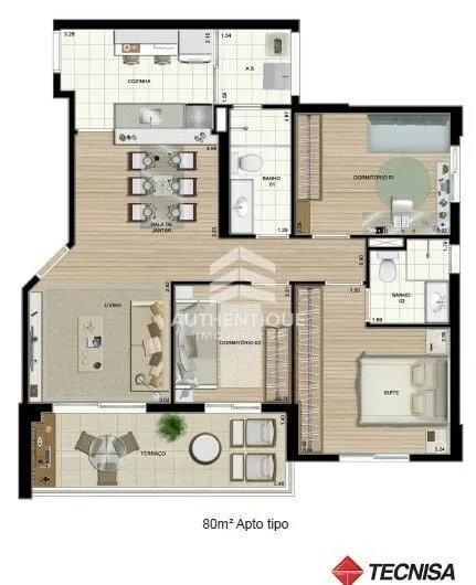 Imagem ARCADIA CENTRO SAO BERNARDO DO CAMPO - Apartamento no Centro de São Bernardo do Campo à venda