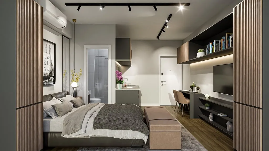 Imagem Studios e apartamentos alto padrão no ponto mais valorizado e desejado de São Paulo. Um projeto co...
