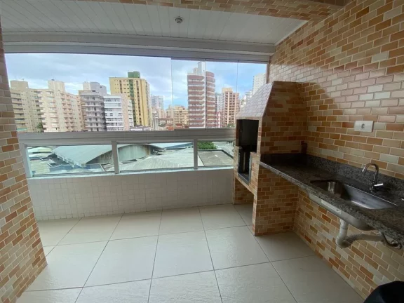 Imagem Apartamento com 3 dorms, Tupi, Praia Grande - R$ 530 mil, Cod: 2800