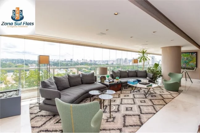 Imagem Apartamento Alto Padrão à Venda No Campo Belo Com 4 Suítes e 5 Vagas