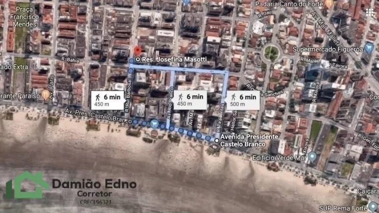 APTO 3 DORS. SENDO 2 SUITES - PRAIA CANTO DO FORTE - PRAIA GRANDE-SP