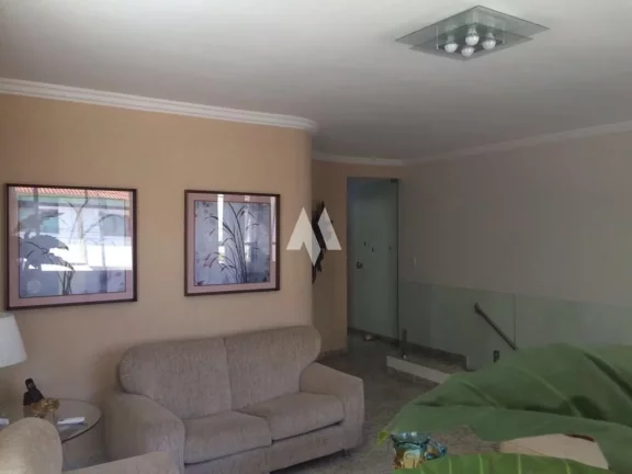 Imagem Casa sobreposta alta à venda com 4 suítes e área de lazer privativa no Embaré de Santos/SP