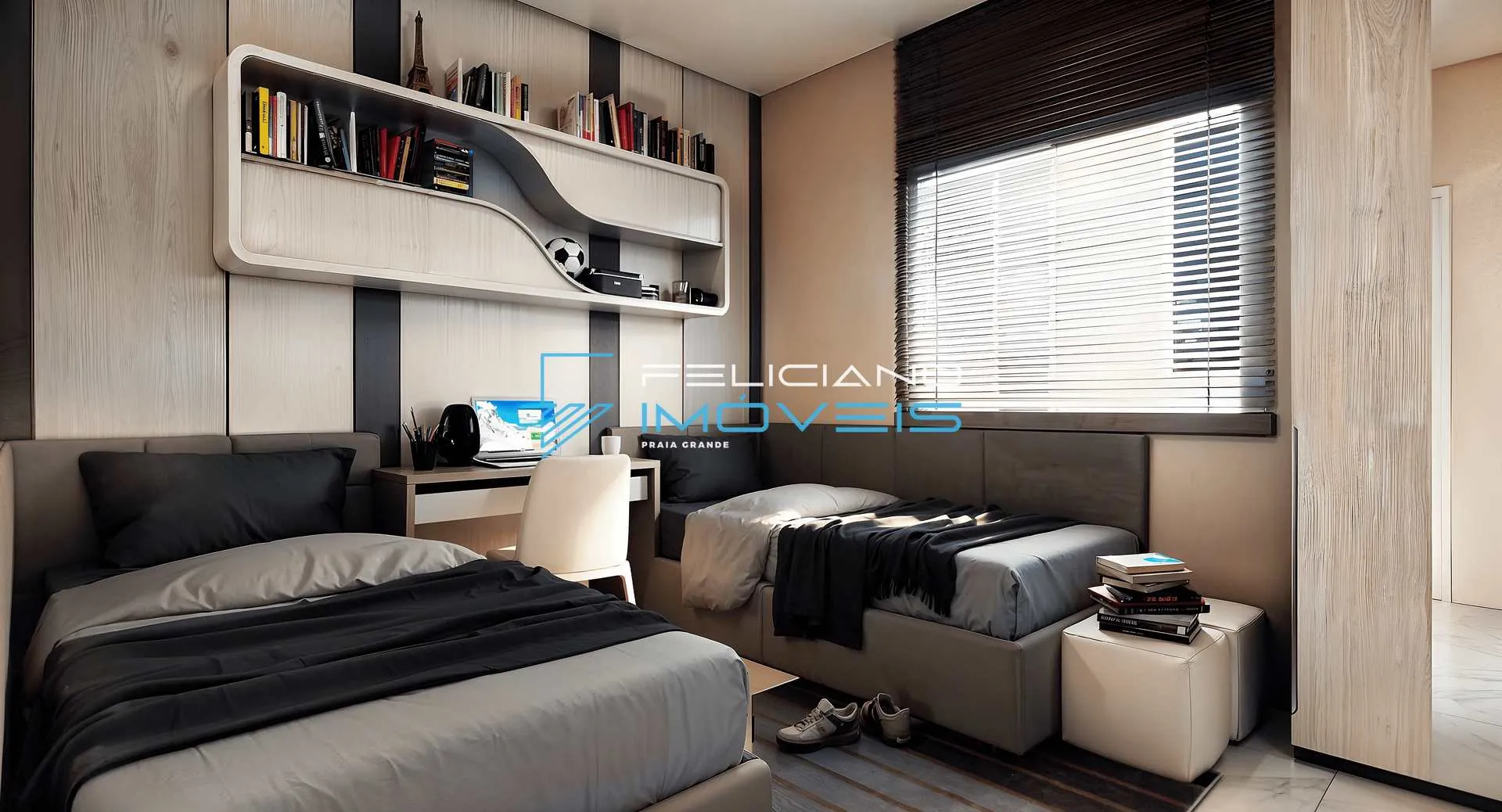Imagem Apartamento com 2 quartos, Real, Praia Grande - R$ 677 mil, Cod: 4358
