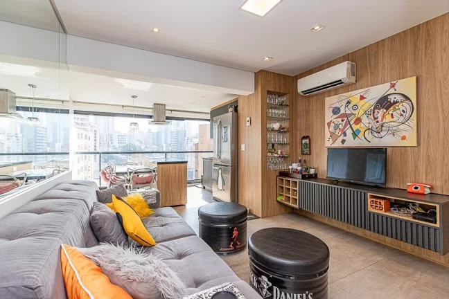Foto do imóvel Apartamento à venda em São Paulo, Vila Mariana, com 2 quartos, 78m2 em Topázio