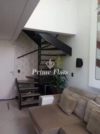 Imagem Flat disponível para venda no Condomínio Edifício Urbano Duplex na Vila Nova Conceição, com 100m², 1 dormitório e 1 vaga de garagem