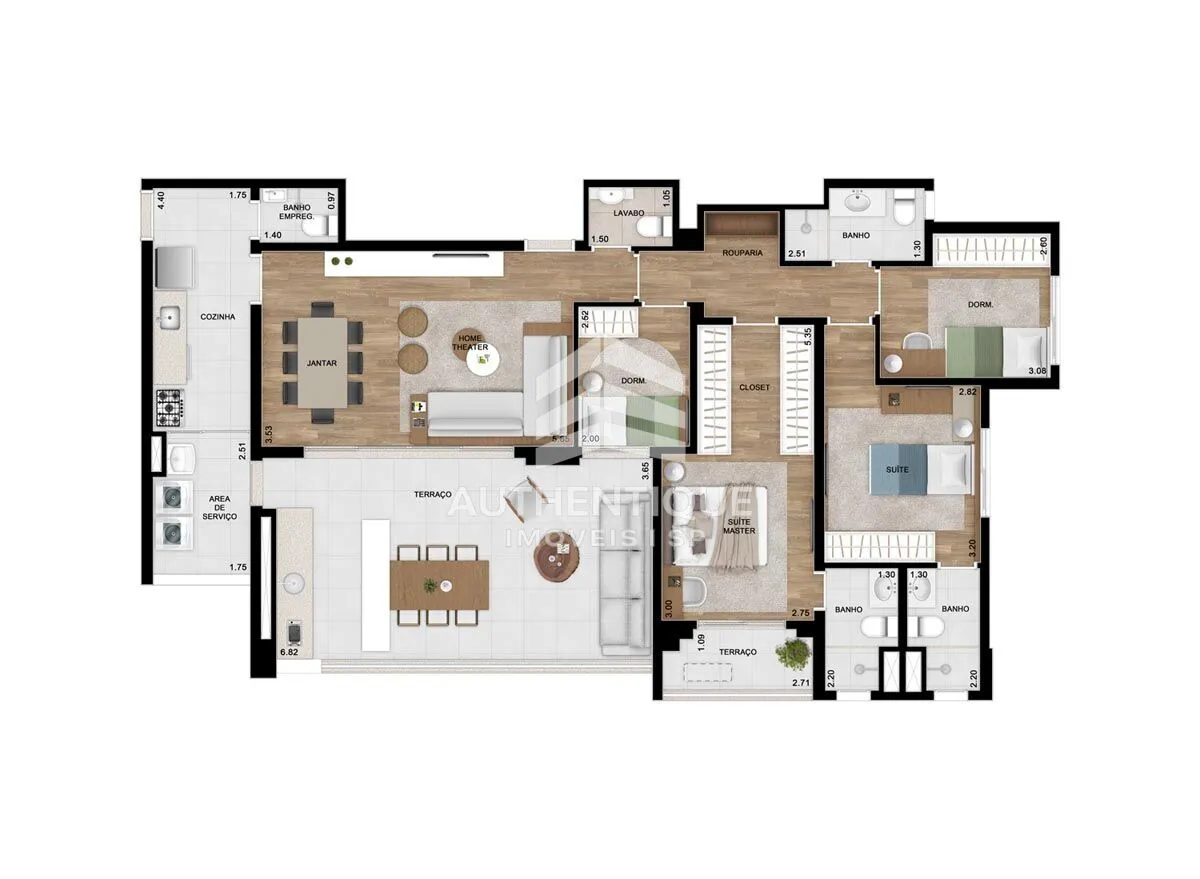 Imagem CAMINHOS DA LAPA - JERIVAS - Apartamento no bairro Lapa à venda