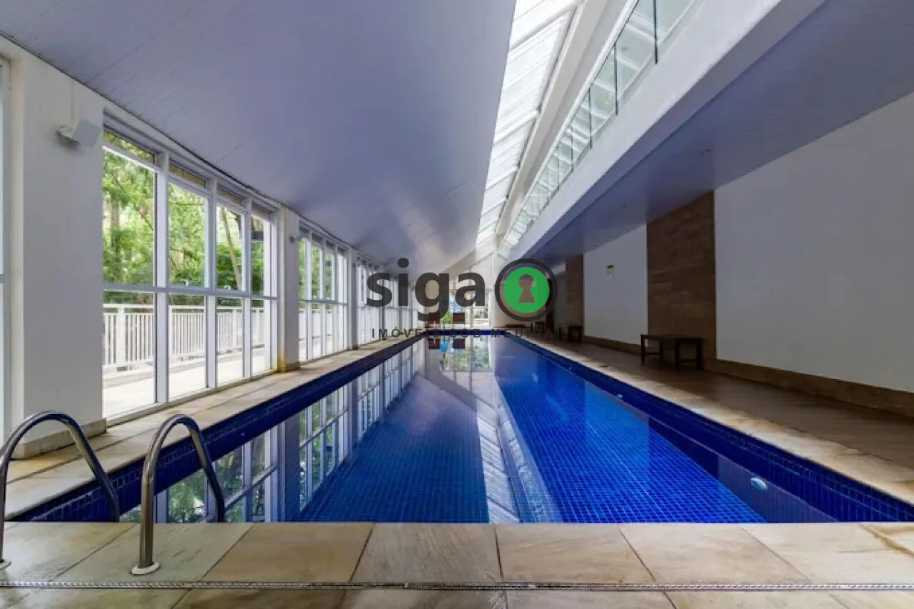 Imagem Apartamento na Vila Andrade com 3 quartos e 3 vagas, mobiliado de 170m²