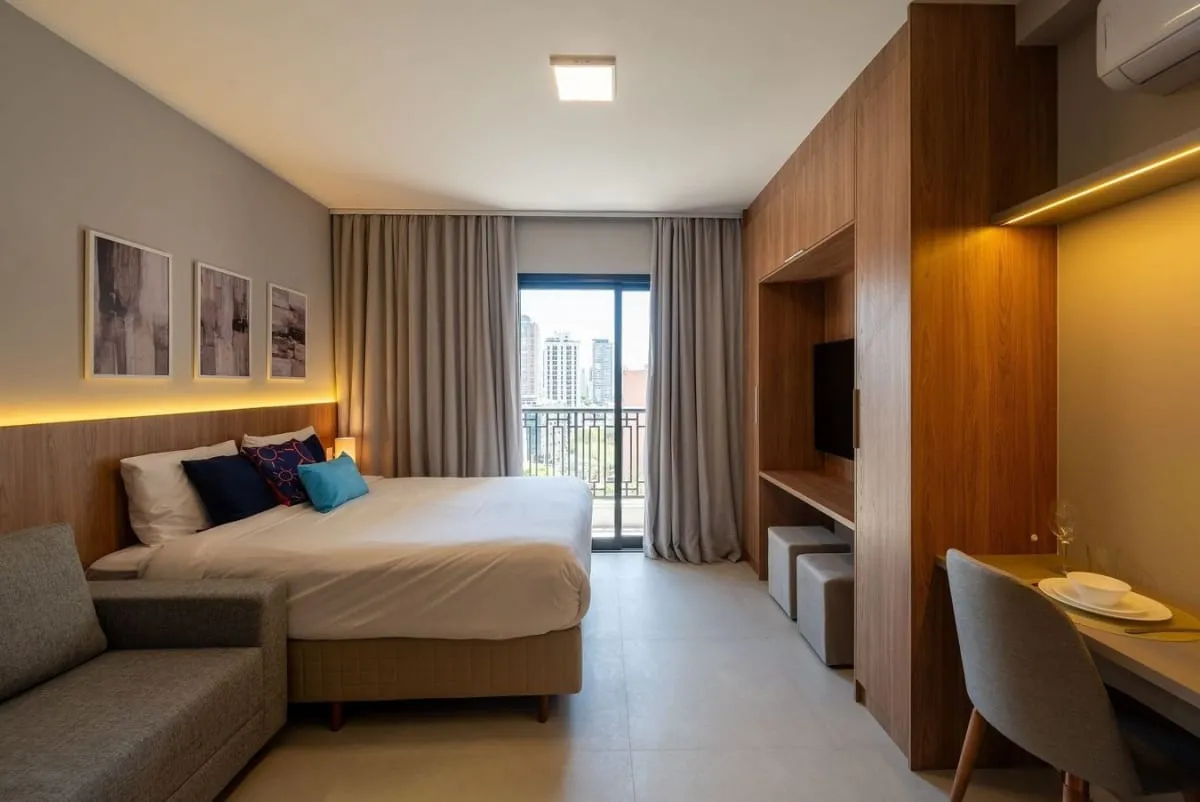 Imagem Apartamento com 1 Quarto para alugar, 27m² - Perdizes