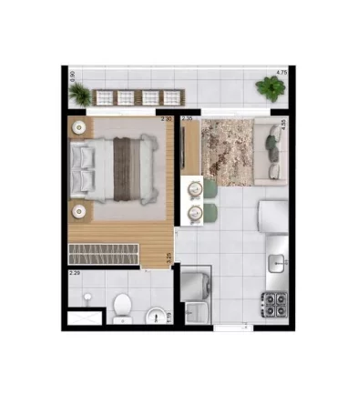 Imagem Apartamento à venda no bairro Mooca - São Paulo/SP