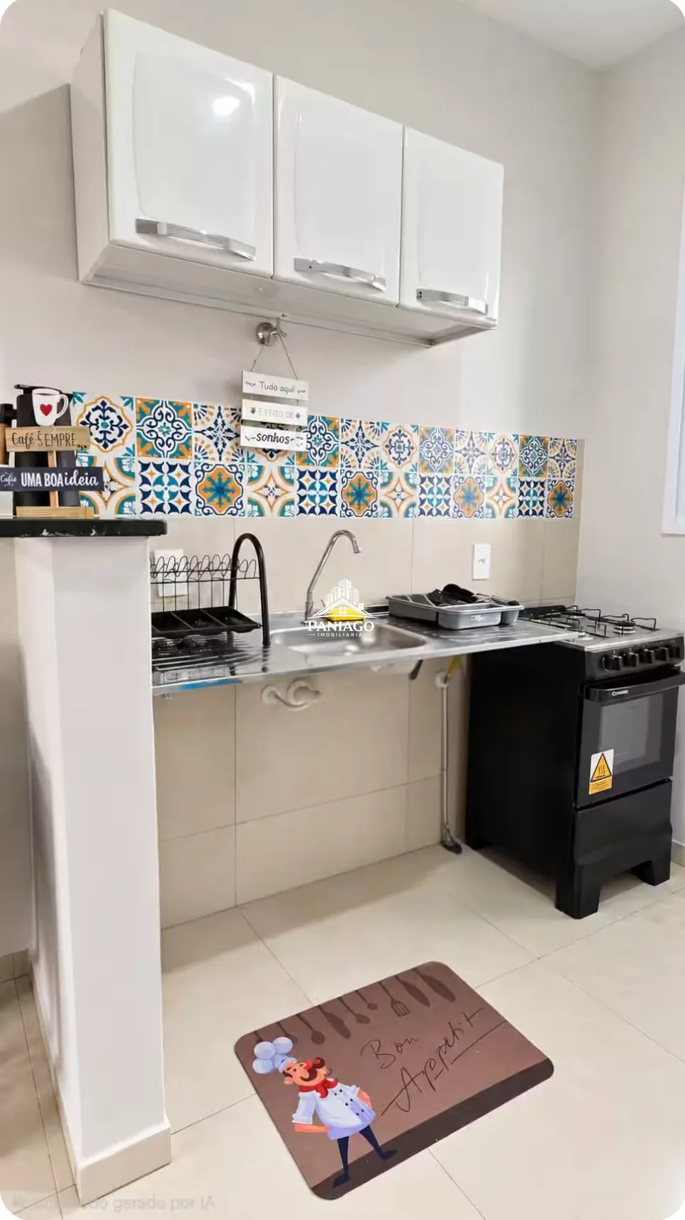 Imagem Casa Mobiliada com energia solar no Condomínio Guará | 2 Quartos | Cuiabá MT