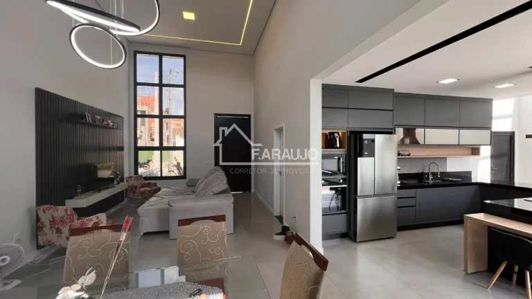 Imagem Casa em Condomínio à venda em Residencial Renaissance com 192m² 3 suítes, 4 vagas