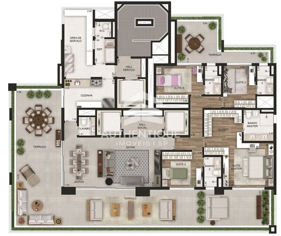 Imagem MAISON HELENA JARDINS - Apartamento no bairro Jardins à venda