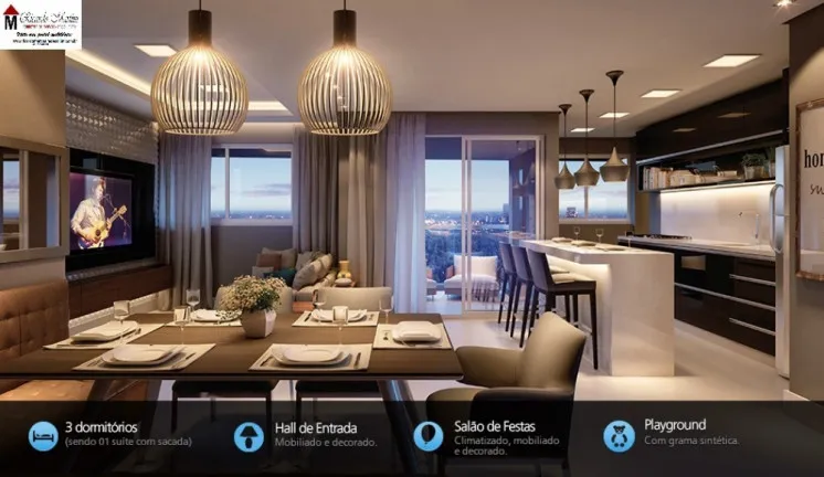 Imagem Apartamento com 3 Quartos à Venda, 109 m² em Centro - Içara