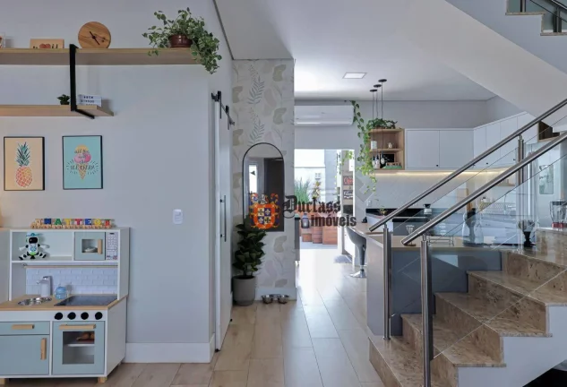 Imagem Sobrado com 3 dormitórios à venda, 170 m² por R$ 1.290.000,00 - Jardim Park Real - Indaiatuba/SP