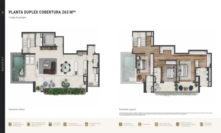 Imagem Apartamento Alto Padrão à Venda No Parque Global Com 4 Suítes e 4 Vagas