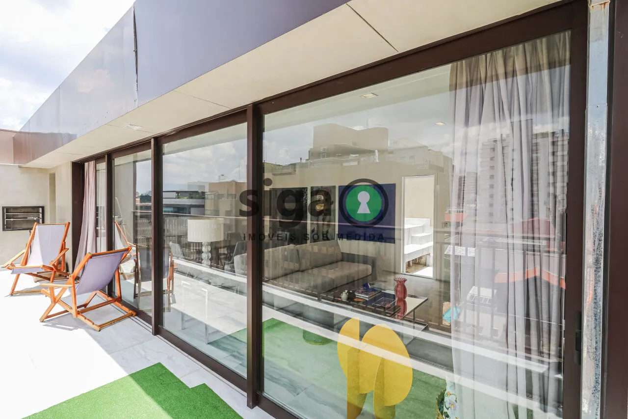 Imagem Cobertura Duplex Nova e Decorada no Jardim Guedala | 2 Suítes | Jacuzzi | 3 Vagas + Depósito