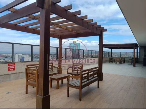 Imagem frente mar com vista, flat beira mar, pronto para morar ou veraneio