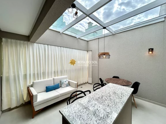 Imagem Puntarenas Residencial Apartamento 2 suites decorado Praia Mariscal Bombinhas SC