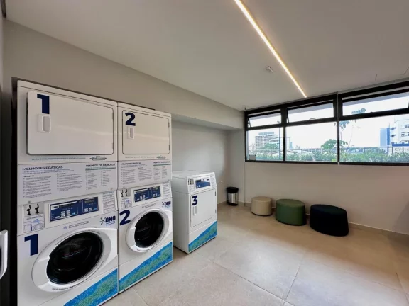 Imagem LINDO STUDIO, DECORADO E MOBILIADO, ANDAR ALTO COM VISTA ESPETACULAR, NO YBY IBIRAPUERA DA EVEN