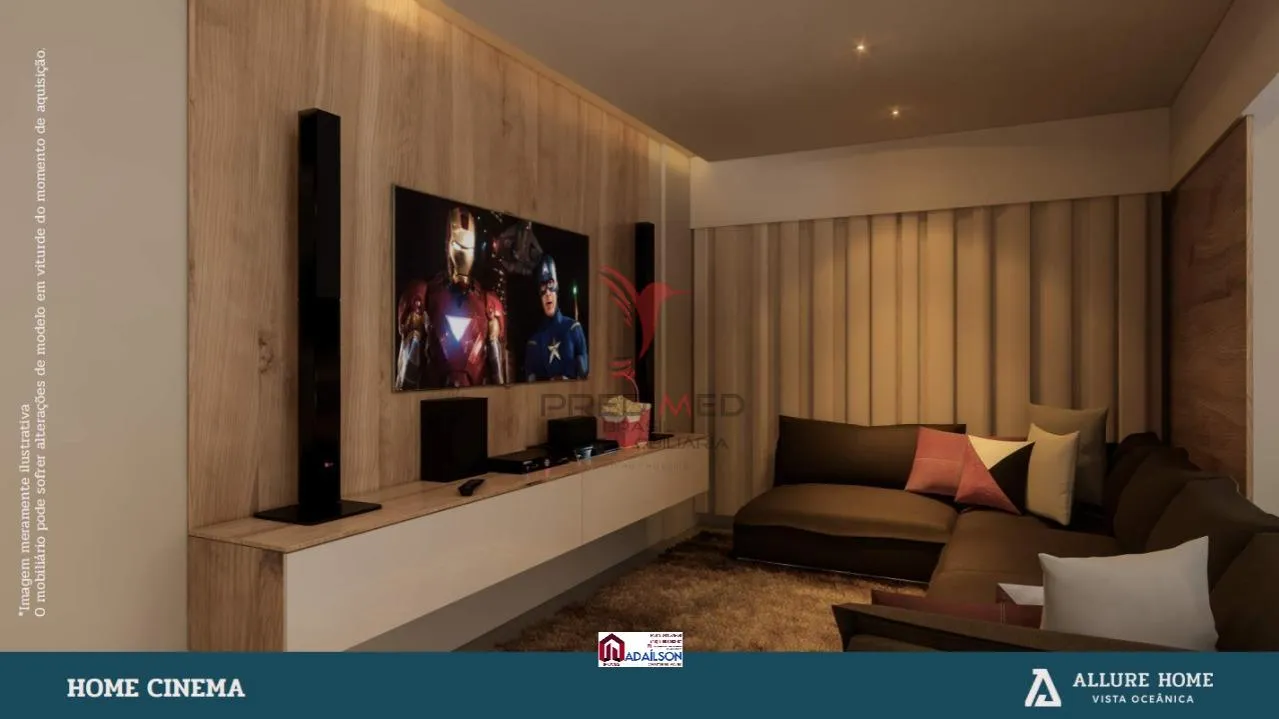 Imagem Allure Home Residence Apto 2 dorm com um suíte Barreiros - São José/SC
