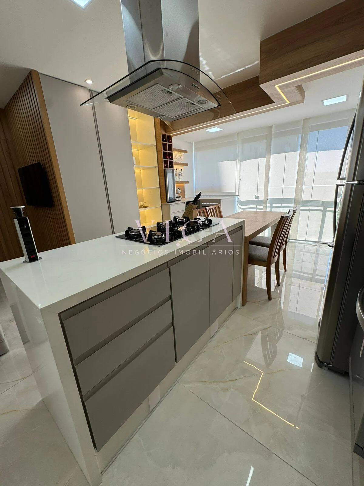 Imagem Alphaville | Aruana 64m² 2 suítes, mobiliado e gourmet R$ 1.140.000