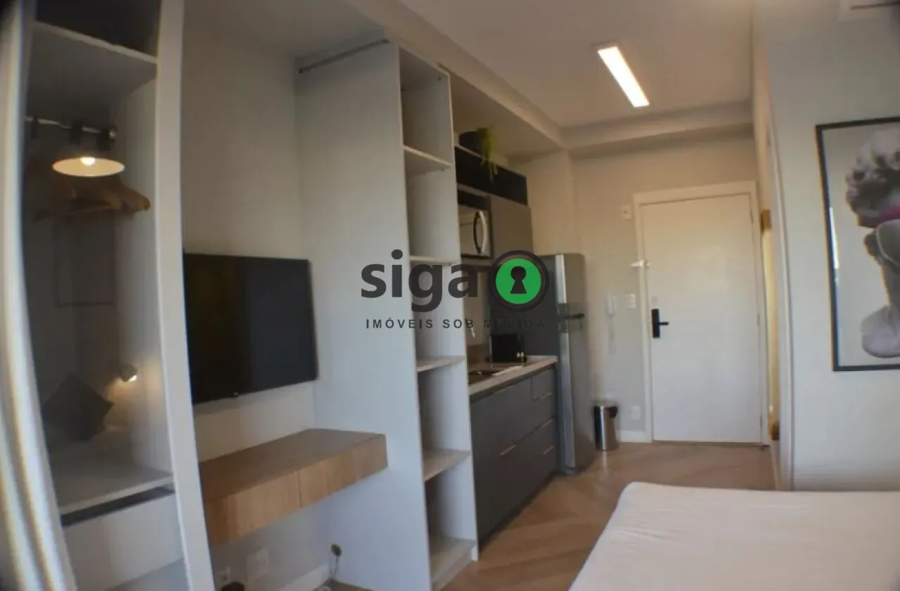 Imagem Studio mobiliado no Thera Ibirapuera | Andar alto ? Vista privilegiada ? Pronto para morar