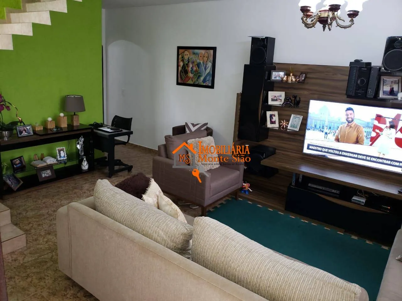 Imagem Sobrado com 4 dormitórios à venda, 240 m² por R$ 580.000,00 - Parque Continental II - Guarulhos/SP