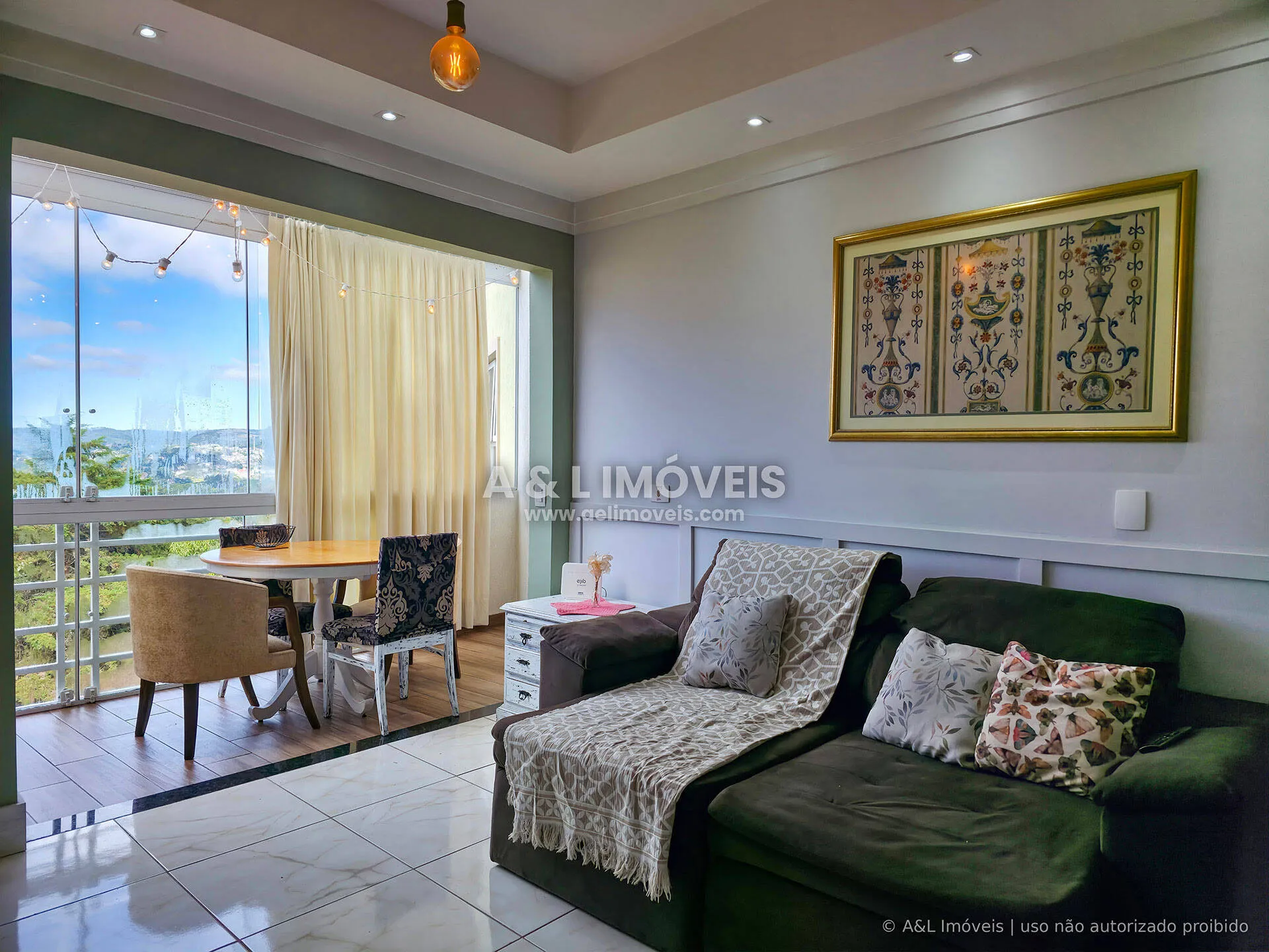 Imagem Duplex à venda na Vila Floresta | Lareira e vista para as montanhas