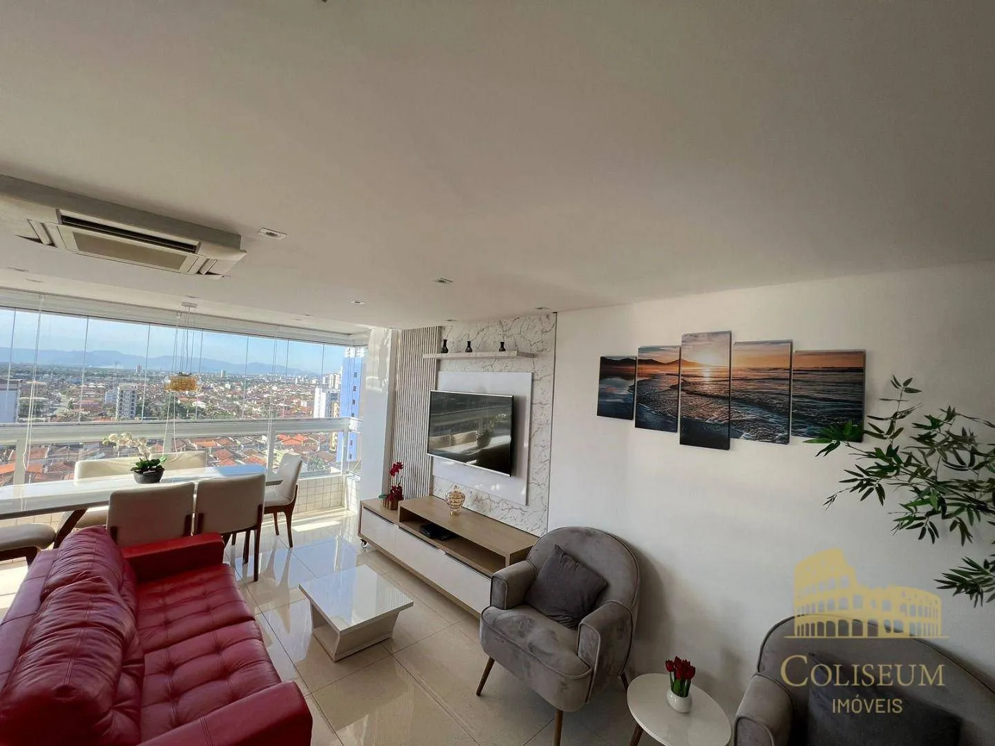 Imagem Cobertura com 3 dormitórios à venda, 143 m² por R$ 1.450.000,00 - Vilamar - Praia Grande/SP