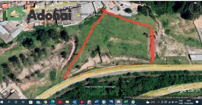 Imagem ÁREA INDUSTRIAL À VENDA OU LOCAÇÃO - MARGINAL DO RIO JUNDIAÍ - VÁRZEA PTA.