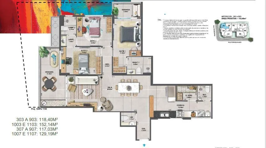 Imagem Apartamentos de Luxo no Ingá - 2 a 3 Vagas e Lazer Completo