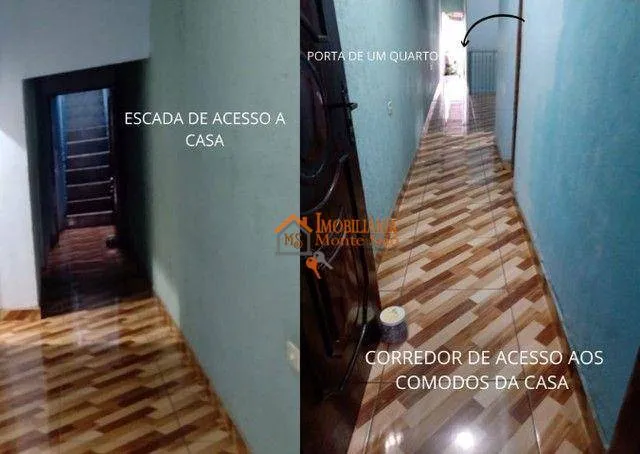 Imagem Casa com 6 dormitórios à venda, 200 m² por R$ 373.000,00 - Cidade Soberana - Guarulhos/SP
