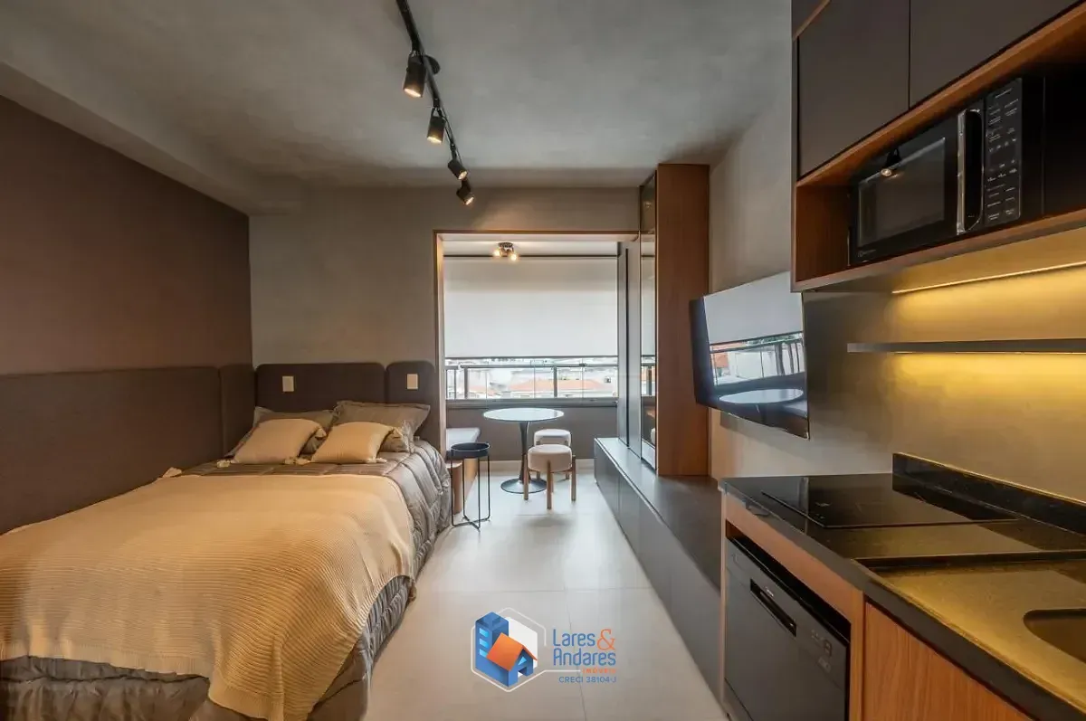 Foto do imóvel Studio para venda em Vila Clementino com 1 quarto, 33m² em Rua Borges Lagoa