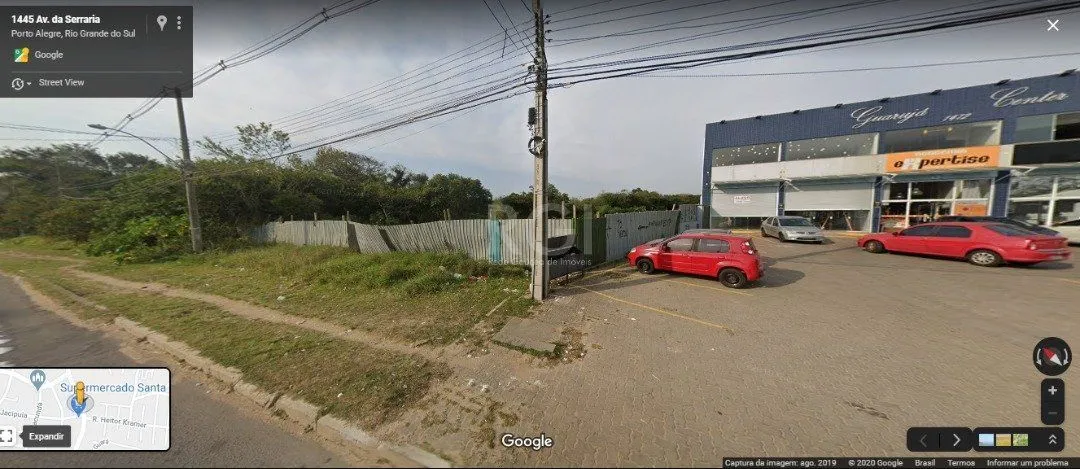 Imagem Terreno plano à venda na Avenida da Serraria, em Porto Alegre, com área total de 2200 m².