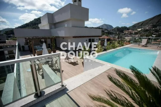 Imagem Apartamento com 2 suítes e varanda para venda no Alto Teresópolis RJ