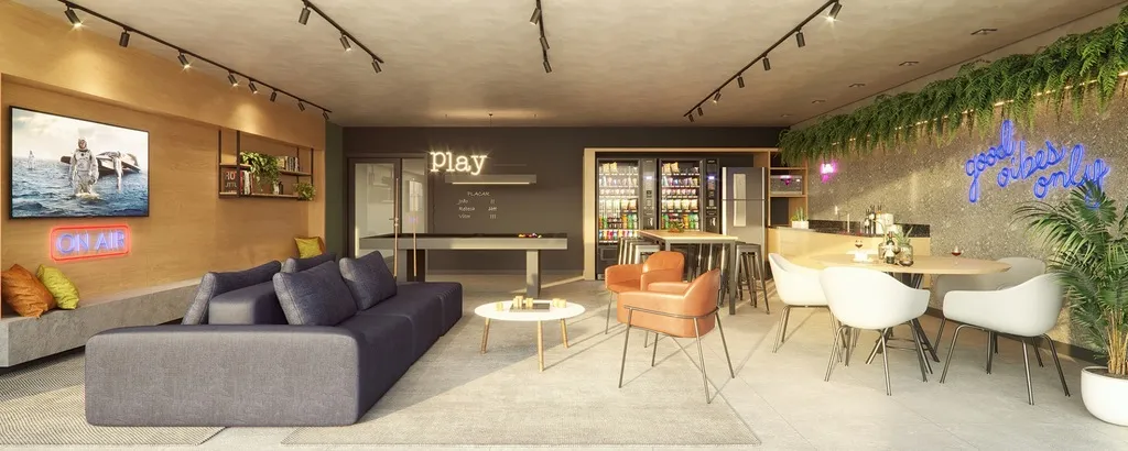 Imagem Apartamento à venda no Centro de Curitiba-PR: 2 quartos, 1 banheiro, 1 vaga de garagem, 51,40 m² de área.