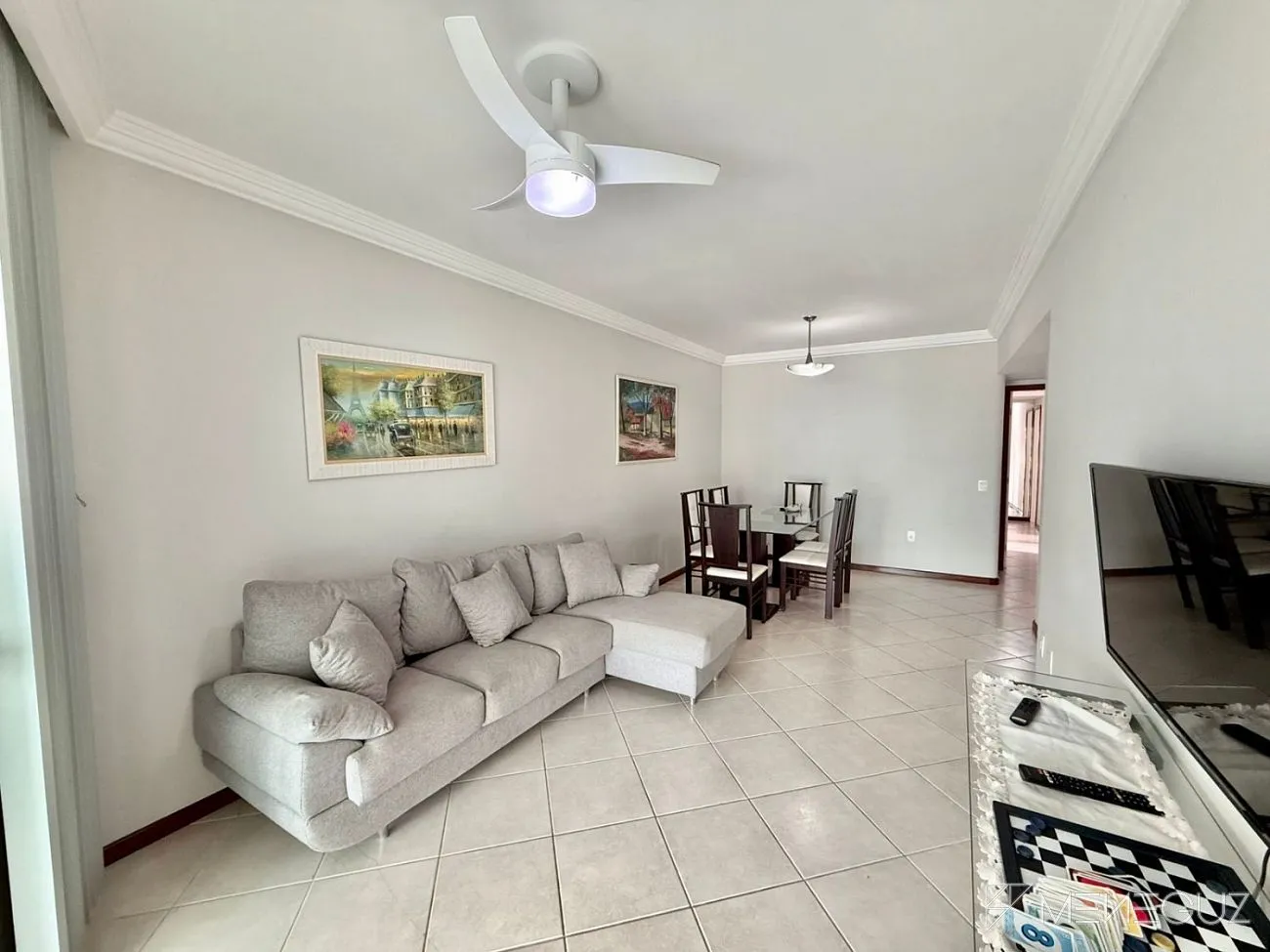 Imagem Apartamento 3 Quartos frente mar mobiliado.