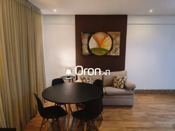 Imagem Flat mobiliado com 1 dormitório à venda, 34 m² por R$ 315.000 - Setor Oeste - Goiânia/GO
