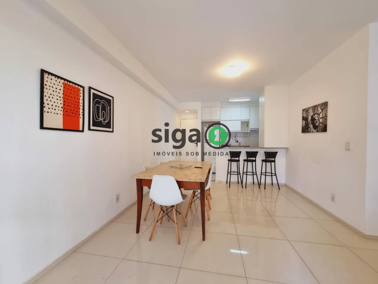 Imagem 65 metros com 2 suites no Panamby