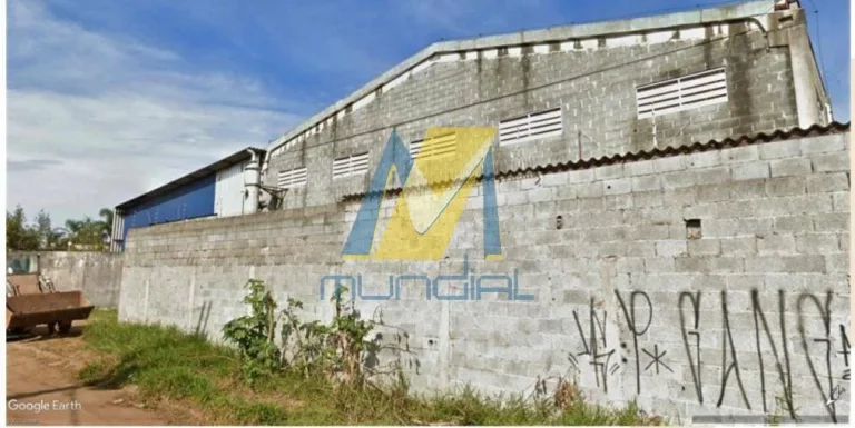 Imagem Galpão industrial em localização estratégica em Suzano.