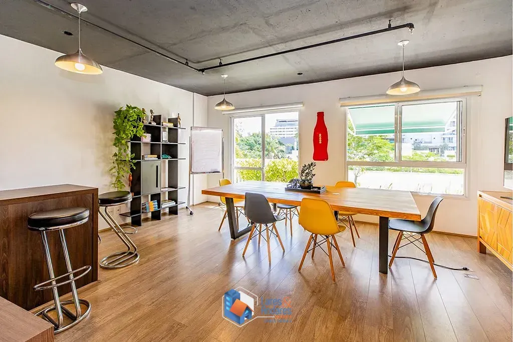 Foto do imóvel Sala à venda 2 Vagas 107M² Jardim Promissão São Paulo - SP em Avenida das Nações Unidas