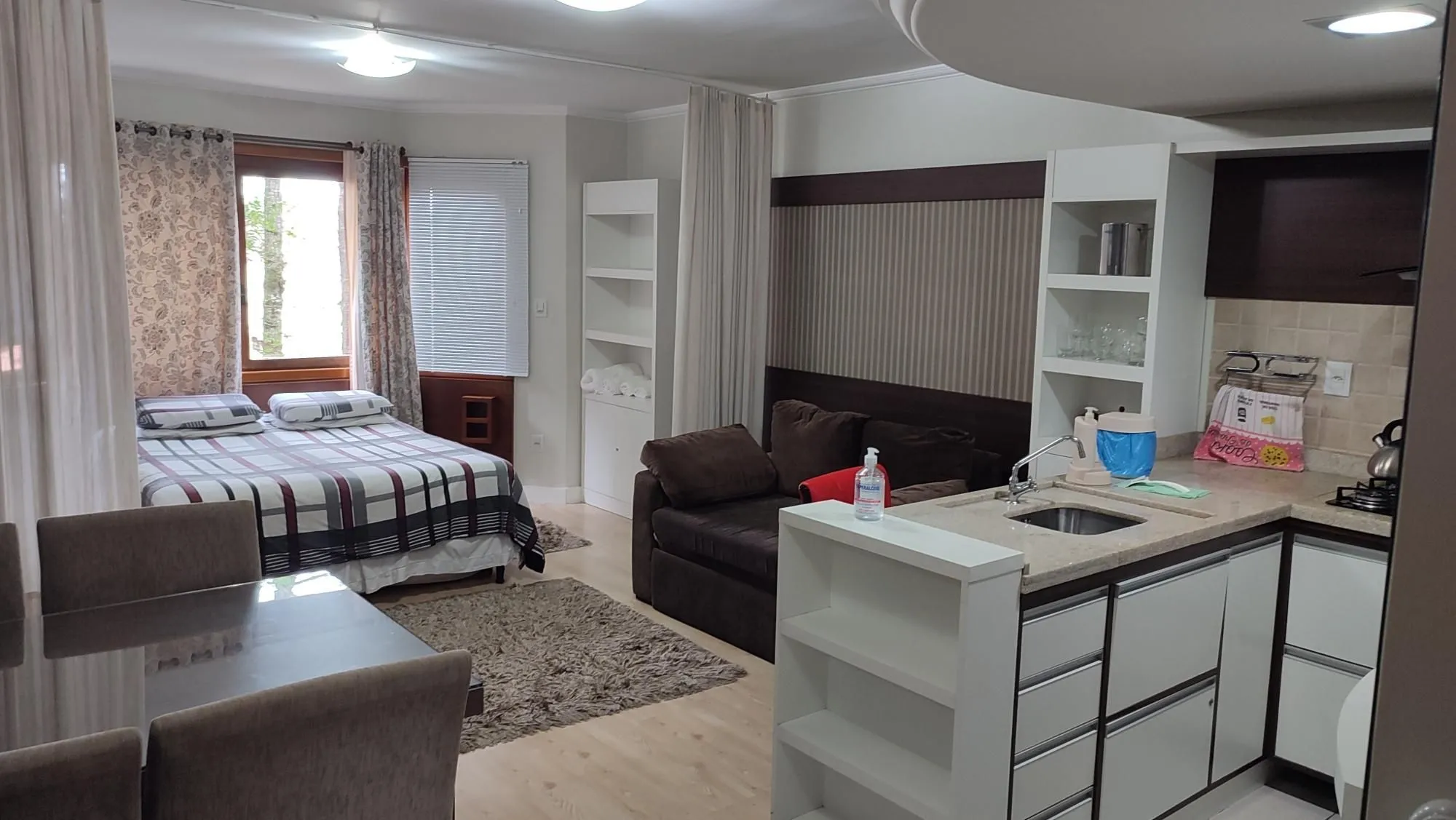 Imagem Apartamento Mobiliado de 1 Quarto em Gramado, Rio Grande do Sul