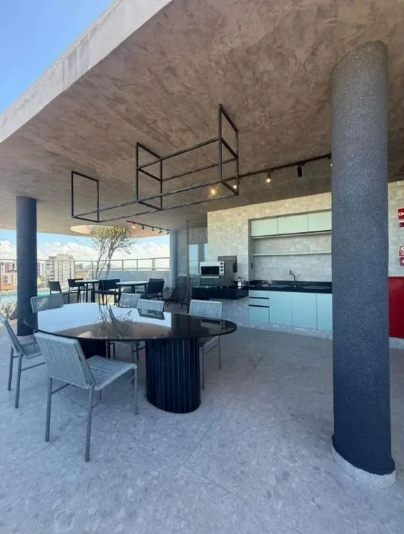 Imagem Flat novo em Camboinha, a 1 rua do mar, com rooftop e alto potencial para Airbnb. Ideal para investir ou morar.