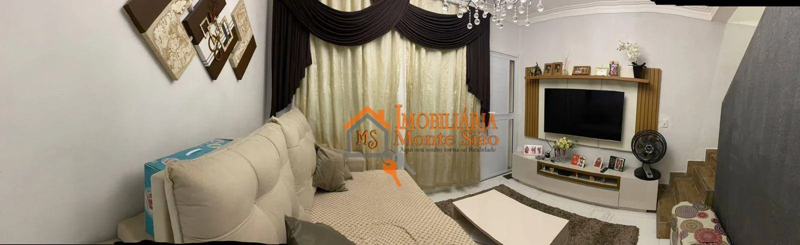 Imagem Sobrado com 2 dormitórios à venda, 110 m² por R$ 477.000,00 - Jardim Toscana - Guarulhos/SP